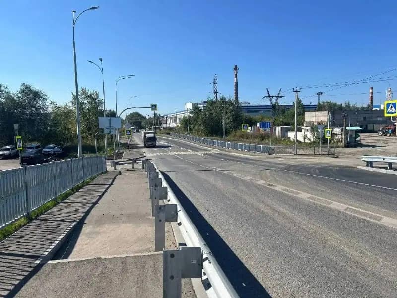 Путепровод в Новосинеглазово полностью сдан в эксплуатацию
