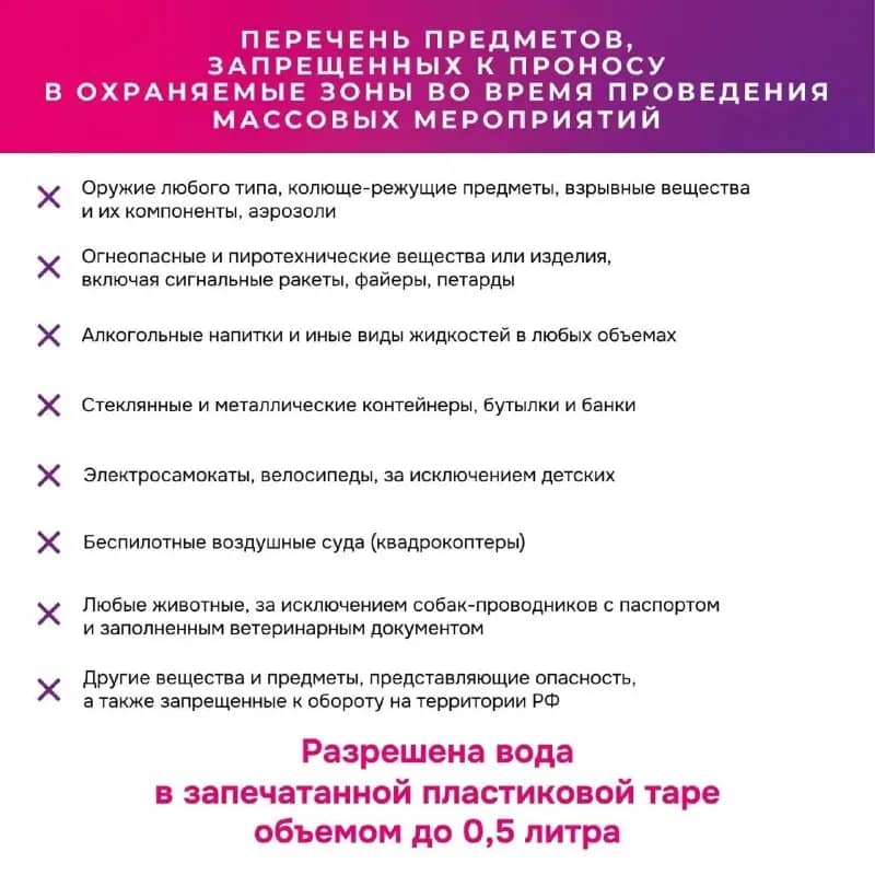 Полиция ограничит пронос предметов на празднование 290-летия Челябинска